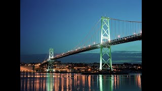 MacDonald Bridge, Dartmouth to Halifax, NS