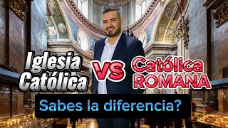 Iglesia Católica vs Católica Romana | sabes la diferencia? #iglesiacatolica #jesus