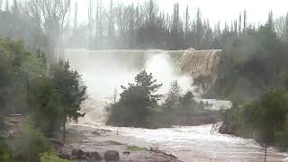 Chile's 'worst weather front' in a decade floods towns