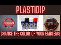 Change The Color of Your Emblems with Plasti Dip!