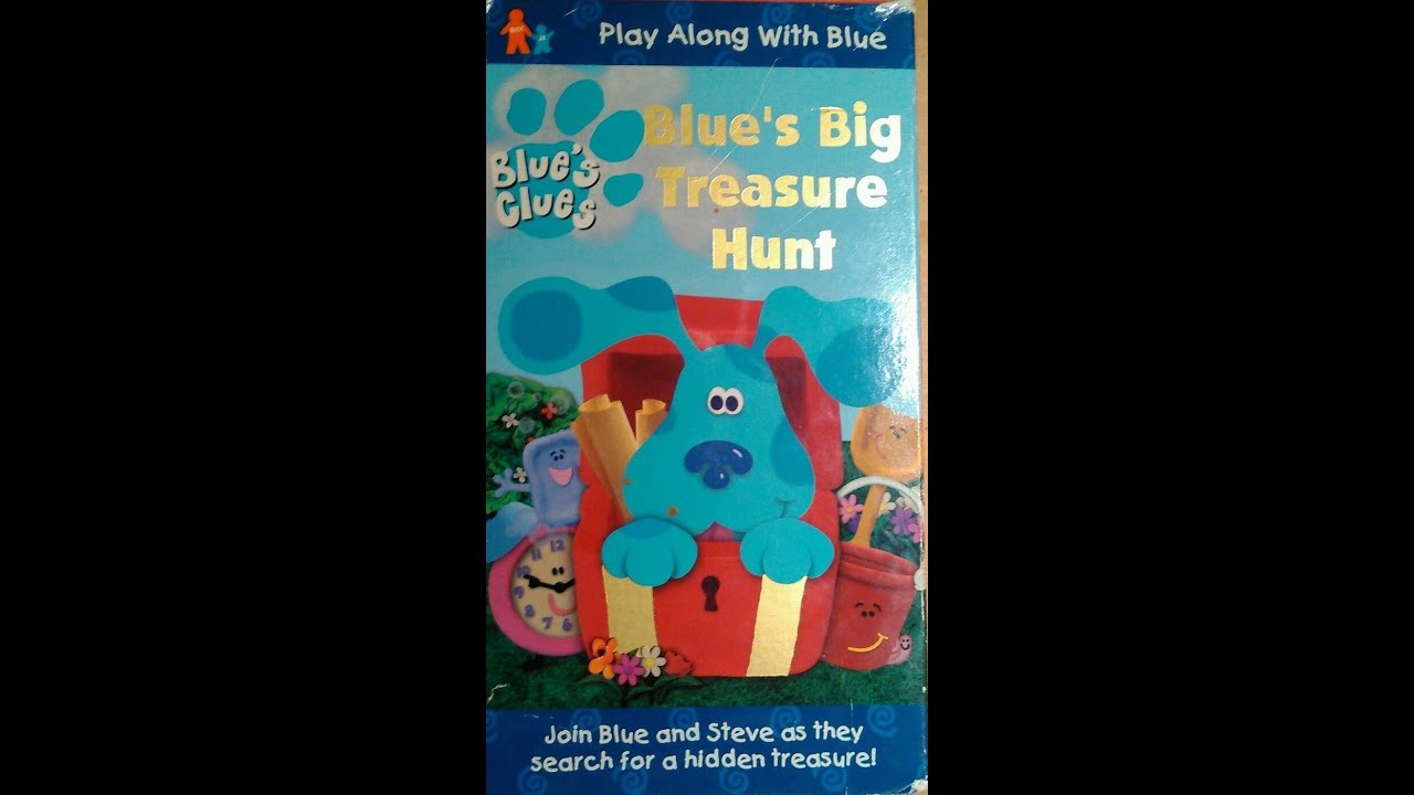 Opening To Blue S Clues Blue S Big Treasure Hunt 1999 Vhs Youtube