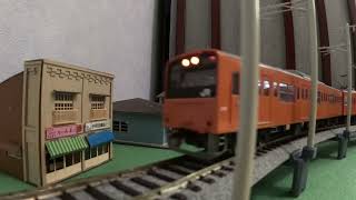 Hoscale【雪奈會】【準備中】【ただただただ遊ぶ】201系 青梅線 キハ47系【GoPro】【4K】part 2   008