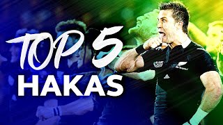 HAKA TIME | Top 5 Hakas from New Zealand in Rugby 🙌