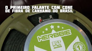 Herbbie, o primeiro falante com cone de Fibra de Cânhamo do Brasil // Review BGT Speakers