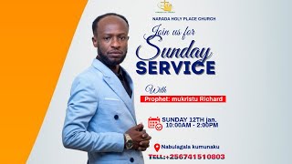 SUNDAY SERVICE  2..... NARADA HOLY PLACE CHURCH  ICYUMWERU CY'UMUGISHA 12/1/2025