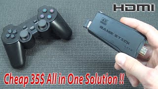 Game Stick Lite 4k - 35$ Plug 'n Play HDMI Console Solution !