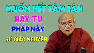 Muốn Hết Tâm SÂN Hãy Tu Cách Này | Sư Giác Nguyên | Sư Toại Khanh