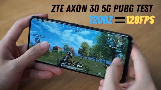ZTE Axon 30 5G Pubg Test | ZTE Axon 30 5G Pubg Mobile Gameplay | ZTE Axon 30 5G Gaming Test