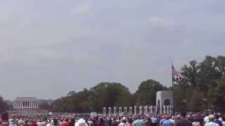 Taps and Missing Man Formation at 70th Anniversary of VE Day