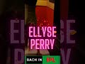 Ellyse perry RCB | Ellyse perry funny| RCB ellyse perry#shorts