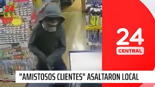 Eran vecinos: “amistosos clientes” volvieron con otra ropa para asaltar | 24 Horas TVN Chile