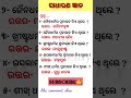 ବୌଦ୍ଧଧର୍ମ ଜୈନଧର୍ମ ଖ୍ରୀଷ୍ଟଧର୍ମ ଇସଲାମ ଧର୍ମ ଶିଖ ଧର୍ମ। new short gk in odia. general knowledge..🙏🙏