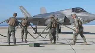 INSIDE a U.S. Marine Air-Ground Task Force as they conduct Flight Ops