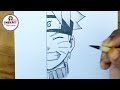 how to draw naruto uzumaki step by step naruto drawing easy anime drawing pencil sketch