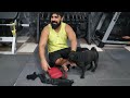 Praveen Bhai Ke Saath Kiye Thode Yoga Asana | Home Workout | Anuj Rao  #vlog #yoga #dog