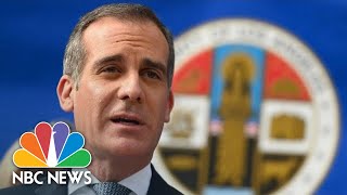 L.A. Mayor Eric Garcetti Gives Coronavirus Update | NBC News