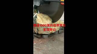 價值1000萬的翡翠原石開切，是漲是垮你們說了算#翡翠原石#翡翠直播 #翡翠