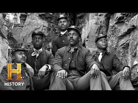Who was the first black person in the army?