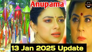 Anu Ne Sikhayi Mrs Kothari Ko Sabak || Shahs Ne Manayi Shakranti || Anupama 13 Jan 2024 Update