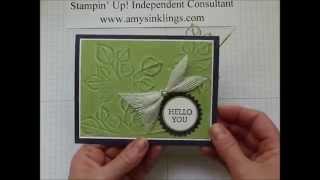 Ghosting Technique with Remarkable You Stamp Set