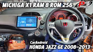 จอแอนดรอยตรงรุ่น HONDA JAZZ GE 2008-2013 สเปค X1 RAM 8 ROM 256 #ร้านติดตั้งจอแอนดรอยรถยนต์ลาดพร้าว87