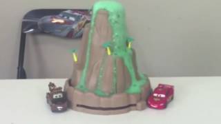 ♥Science Experiment for Kids Wonderology Shake & Quake Volcano Baking Soda and Vinegar Disney Cars