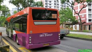 SBST SBS 8737 G , SG 1025 K , SBS 5232 R \u0026 SG 1108 E Bus Services 268C,B 138B \u0026 269A