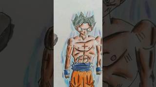 Como dibujaba antes VS ahora Goku ultra instinto parte 2 #dibujazos