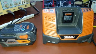 Ridgid battery charger