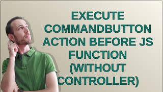 Execute CommandButton Action Before JS Function (Without Controller)