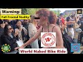 World Naked Bike Ride London, meeting at Tower Hill