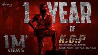 1 Year of KGF Chapter 2 | Yash | Prashanth Neel | Vijay Kiragandur | Sanjay Dutt | Hombale Films