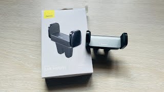 Unboxing BASEUS car phone holder