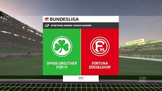 EA SPORTS FC 25 Gameplay - SpVgg Greuther Furth vs. Fortuna Dusseldorf