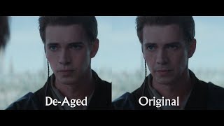 Star Wars: Obi-Wan Kenobi - Ep5 Obi-Wan vs Anakin Scene Remastered in 2K (De-Aged and VFX Enhanced)