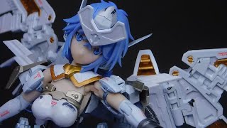 フレームアームズガール六角ちゃん全塗装白い殺戮天使バージョン完成