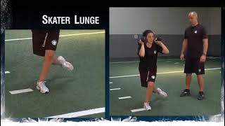 Skater Lunge