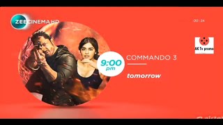 Commando 3(2021)Hindi Movie TV Promo|TV Premiare on Tomorrow 9pm On Zee cinemahd