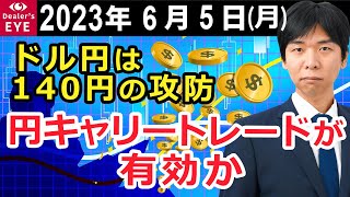 ドル円は140円の攻防 円キャリートレードが有効か【井口喜雄のディーラーズアイ】