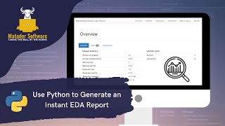 Instant Python Exploratory Data Analysis (EDA)