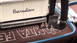 The Final Touch: New  E-laser Embroidery Machine