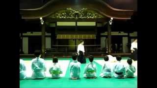 合気道演武　合気道 入江道場　京都旧武徳殿 Aikido Iriedojo Kyoto