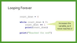 While Loops