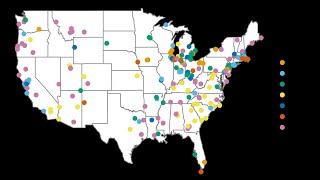 Tidy Tuesday - School-associated FM radio stations in the US