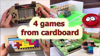 4 interesting games from cardboard