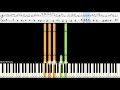 คู่ชีวิต cocktail piano cover u0026 tutorial music sheet