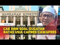 Cak Imin Yakin Hakim MK Jujur Soal Gugatan Batasan Usia Capres-Cawapres