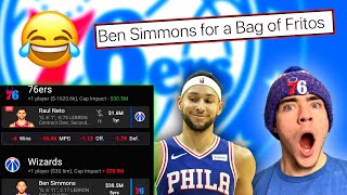 Reacting To Twitter's Best, Worst, & Funniest Ben Simmons Trade Proposals... [HILARIOUS]