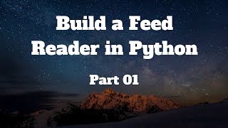 01 - Adding feedparser