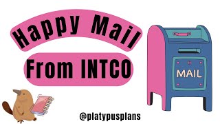 Happy Mail From INTCO | A Small Business That Cares | Sweet Extras | Jibun Techo B6 Slim |